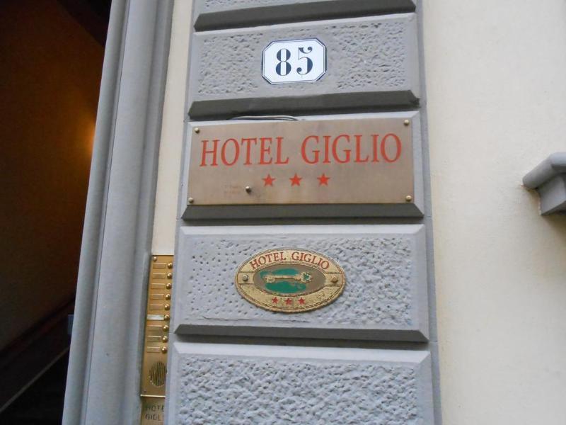 Hotel Giglio Флоренция Экстерьер фото