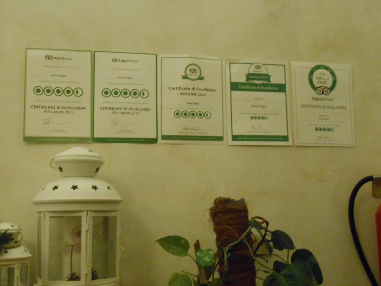 Hotel Giglio Флоренция Экстерьер фото
